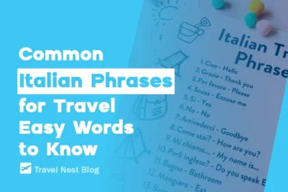 Common Italian Phrases for Travel: Easy Words to Know