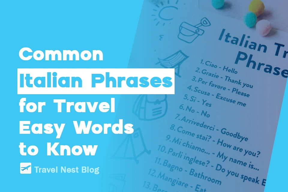 Common Italian Phrases for Travel: Easy Words to Know