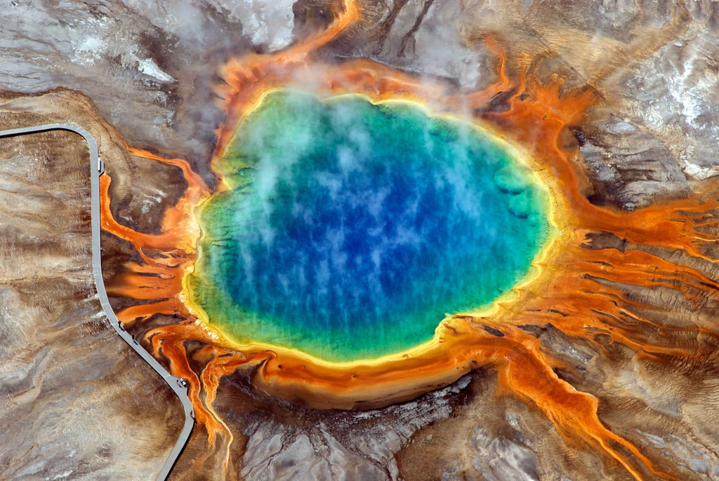 Grand Prismatic Spring: A Colorful Geothermal Wonder