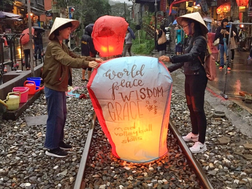 Write Your Own Wishes on a Sky Lantern